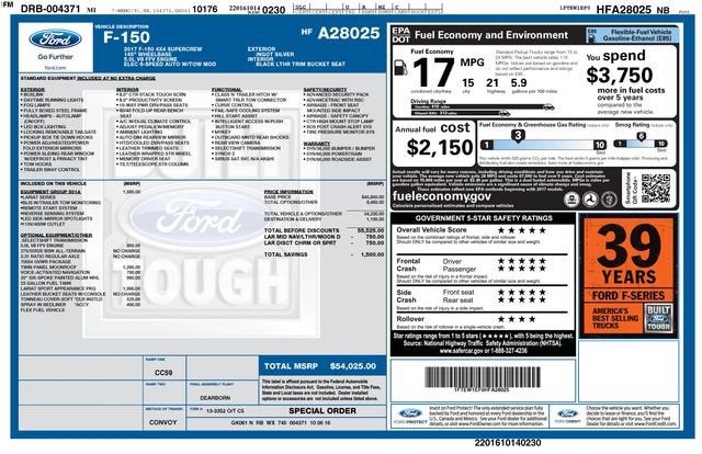2017 Ford F-150 LARIAT