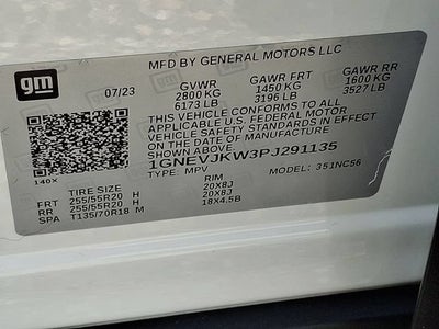 2023 Chevrolet Traverse RS