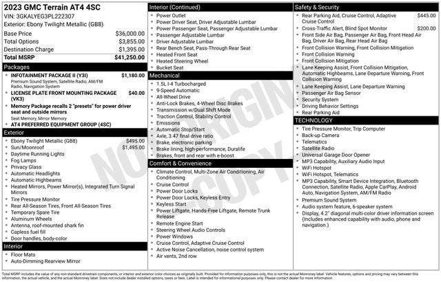 2023 GMC Terrain AT4