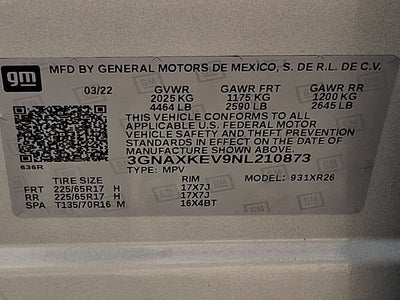 2022 Chevrolet Equinox LT