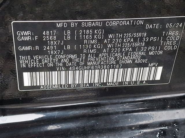 2024 Subaru Crosstrek Sport