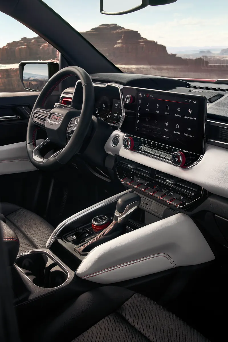2026 GMC Canyon infotainment system at Burke Motor Group GMC in Cape May Court House NJ