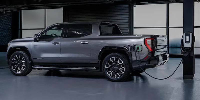 2025 GMC Sierra EV charging